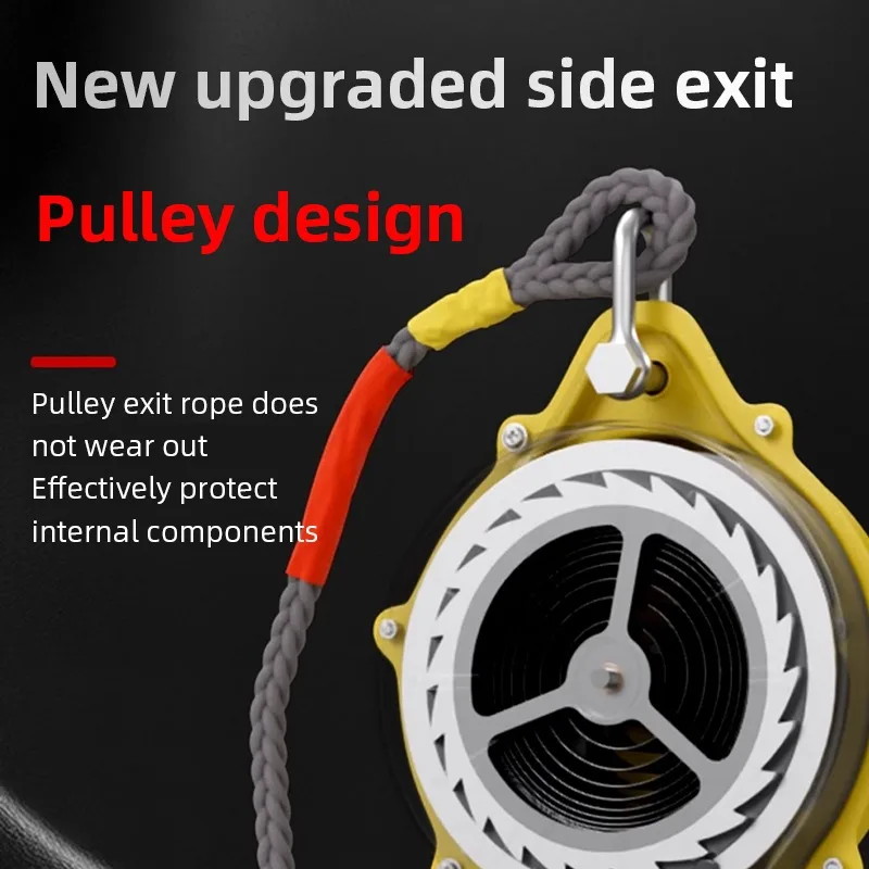 1/2/3T Anti-fall Device High Altitude Self-locking Automatic Controller Anti-fall Device Safety Belt Working Tower Crane