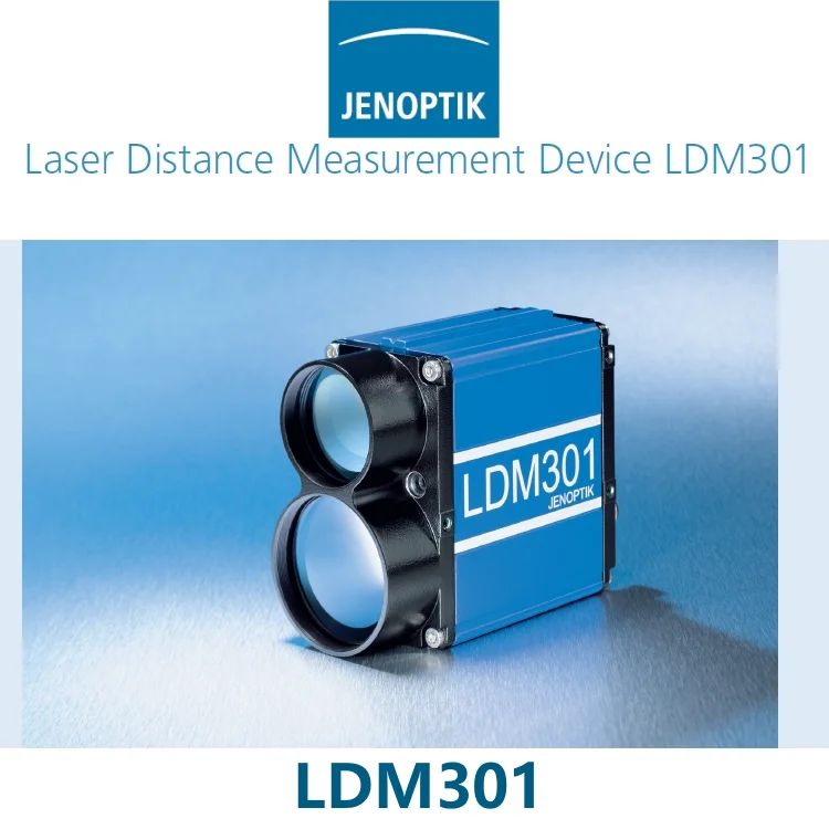 Jenoptik เซ็นเซอร์เลเซอร์ LDM301วัดได้ถึง3000เมตรและคำนวณความเร็วของวัตถุ RS-232ลิดาร์, RS-422, PROFIBUS, อินเตอร์เฟซ SSI