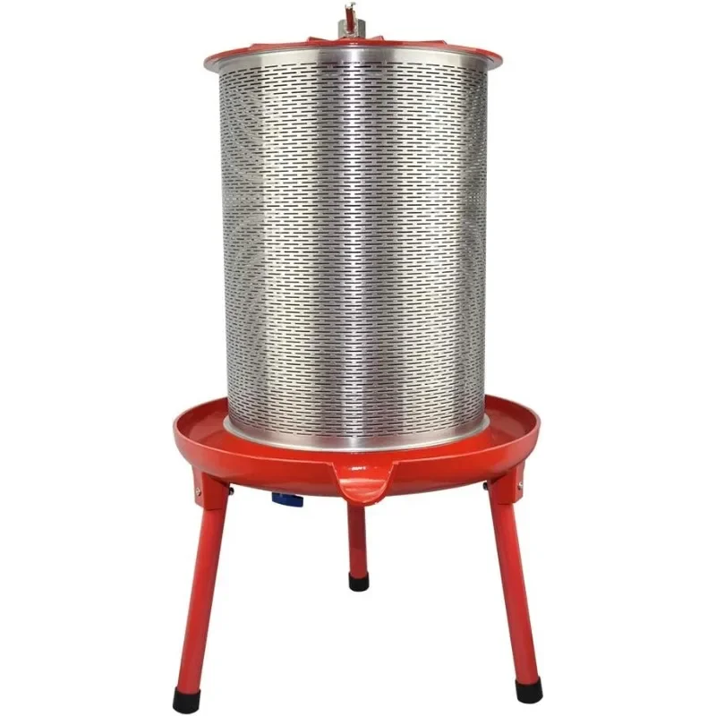 Hydraulic Fruit Wine Press - Electricity-Free/Water-powered Cider Wine Bladder Press, Natural Juice Making(5.3/10.7 Gallon）