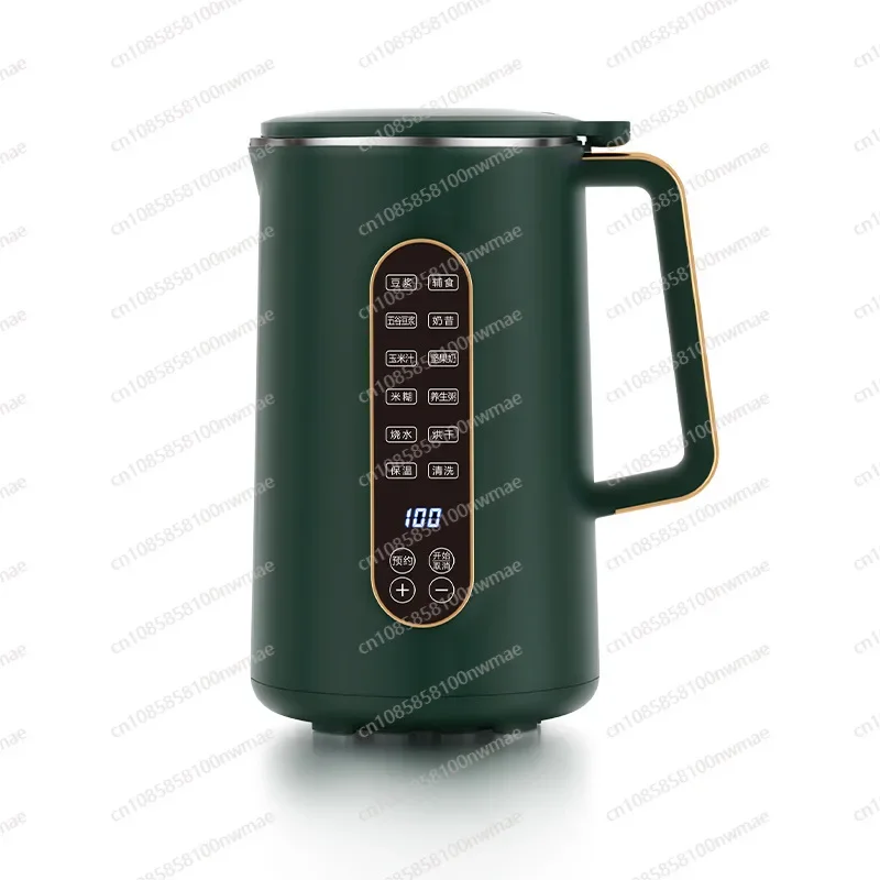 New Soybean Milk Machine Automatic Household No-cooking and No-filtering Multifunctional Large-capacity Heating Cooking Machine