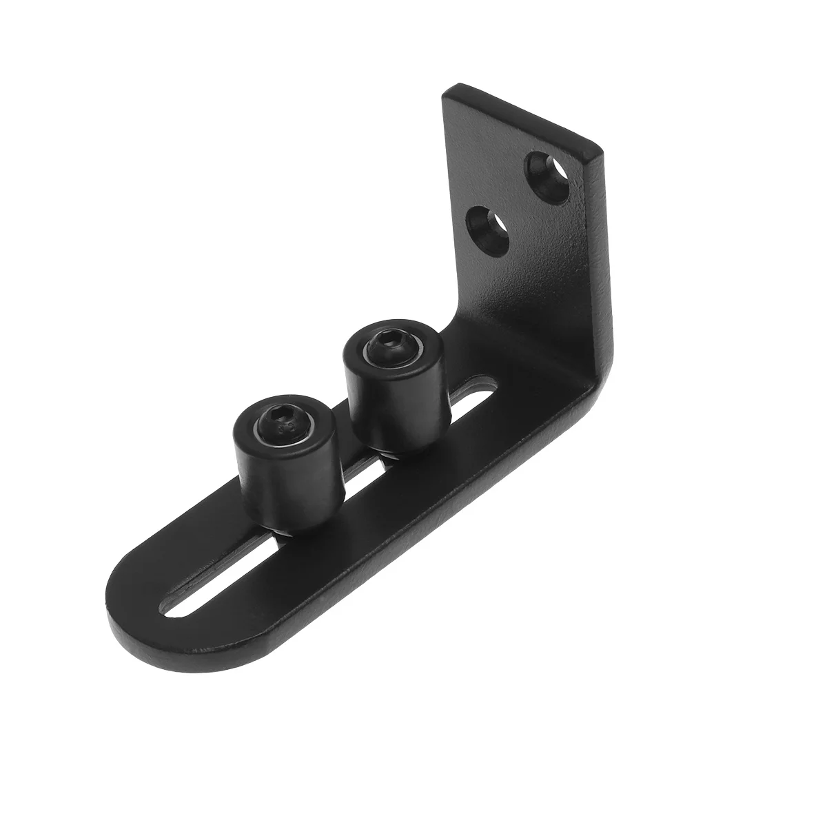 

Double Wheel Bearing Floor Guide Carbon Steel Adjustable Stop Damper for Sliding Barn Door Track Door Hardware