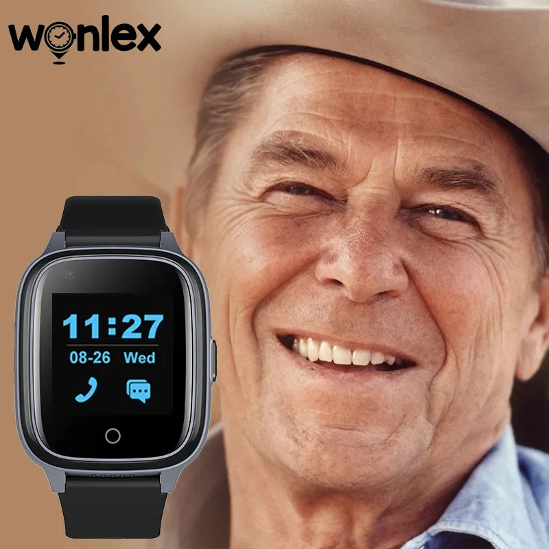 

Wonlex SmartWatch для пожилых людей 4G SOS-вызов Сигнализация от падения Видеозвонок с пульсометром и артериальным давлением GPS-локатор с защитой от потери
