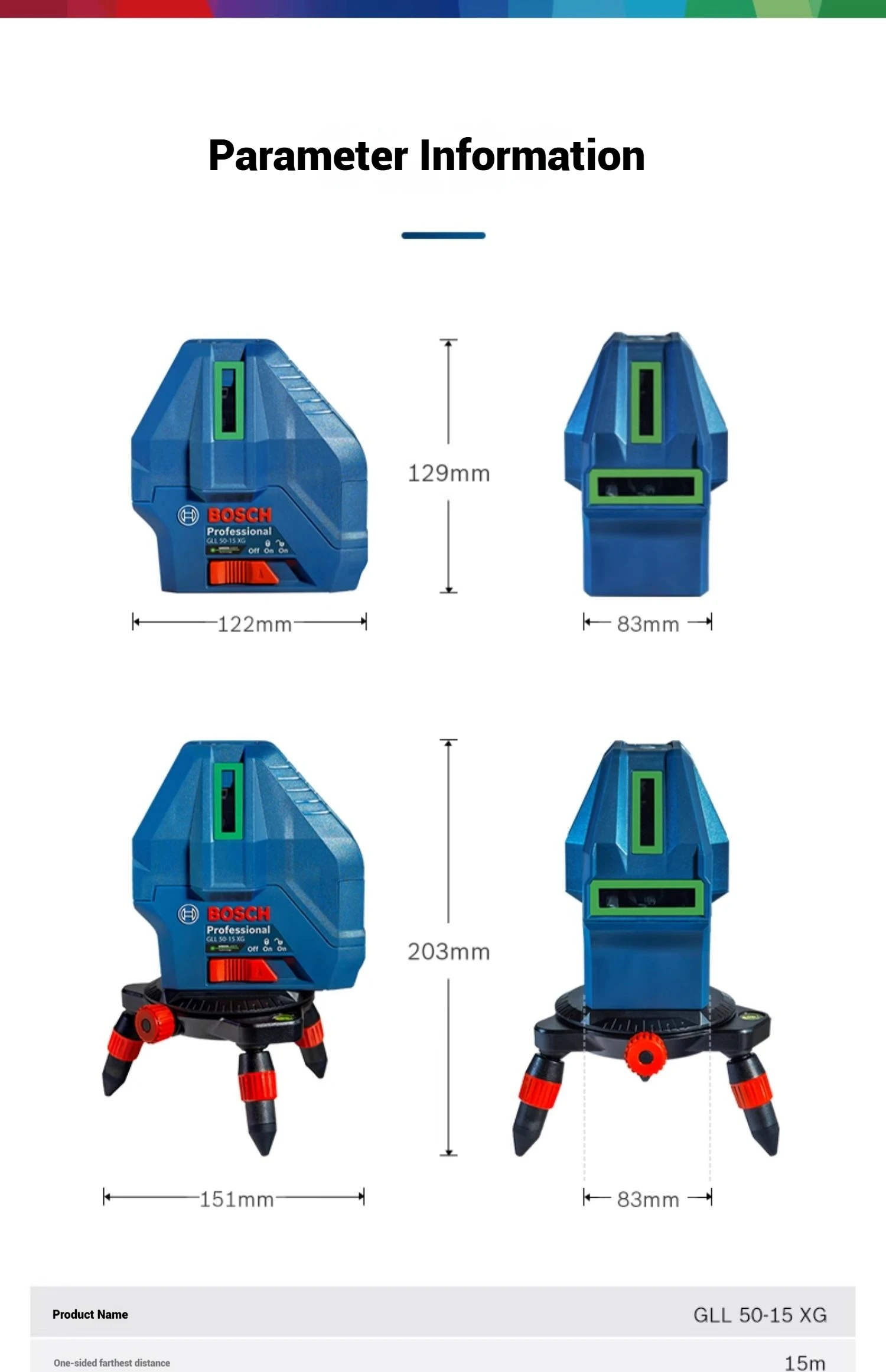 ‌Bosch Gll 50-15 Xg…