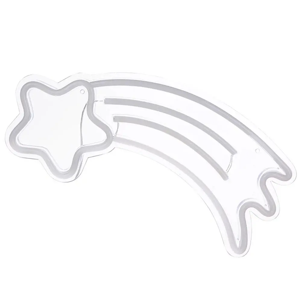 

1Pcs Meteor Rainbow LED Light Rainbow Shape Decorative Lamp for Party Night Bedroom Desktop Atmosphere Illumination