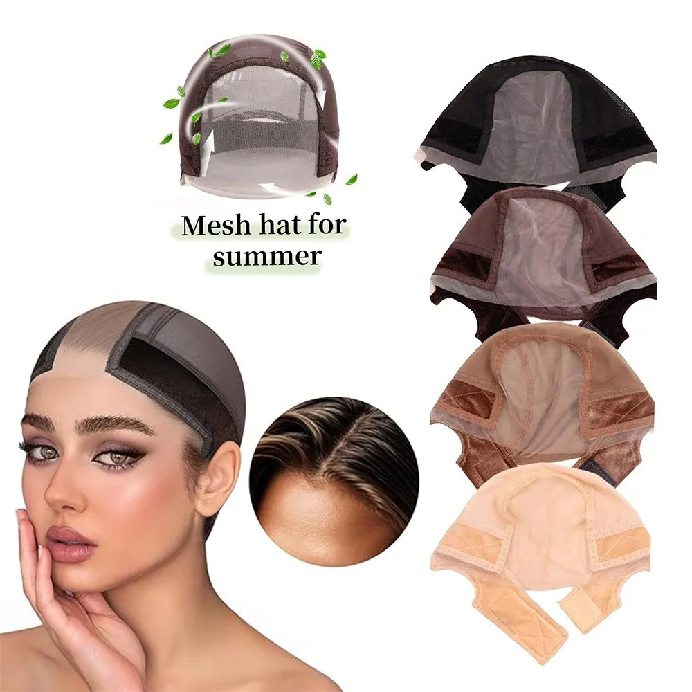 

Adjustable Lace Wig Cap for Women - Comfort GripFleece, Non-Slip, Silicone Hold, Hair Styling Cap | Adjustable Headgear