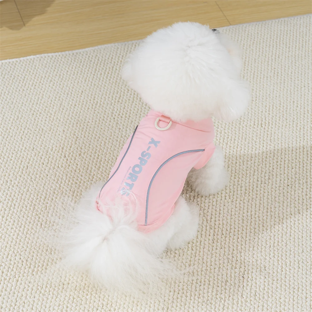 Chaleco refrigerante reflectante verano para perros pequeños Yorkshire - imagen 4