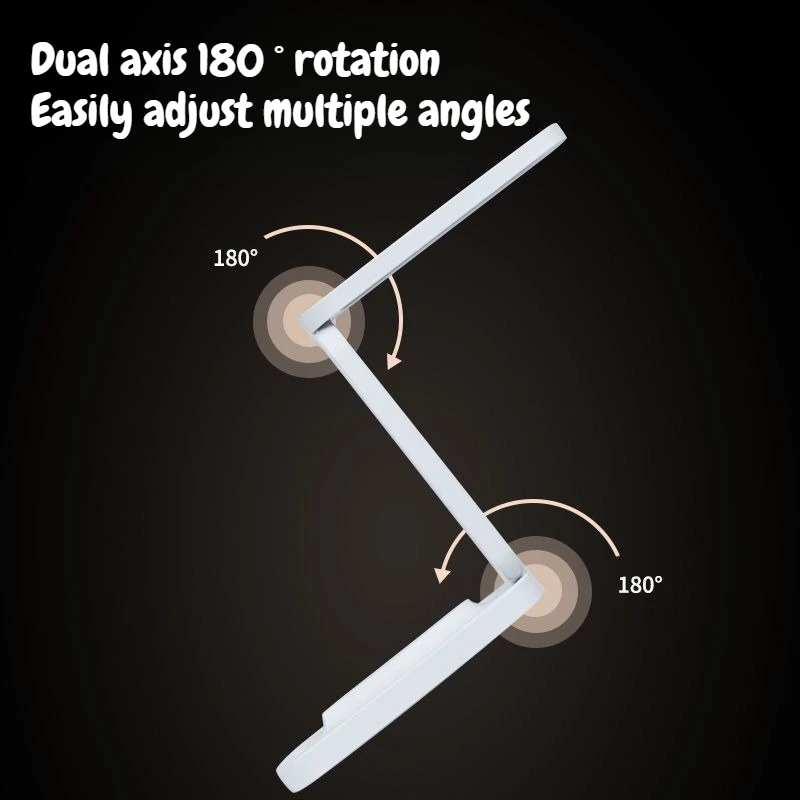 Modern Minimalist Folding Reading Eye Protection Lighting Small Night Light for Night Learning LED Desk Lamp
