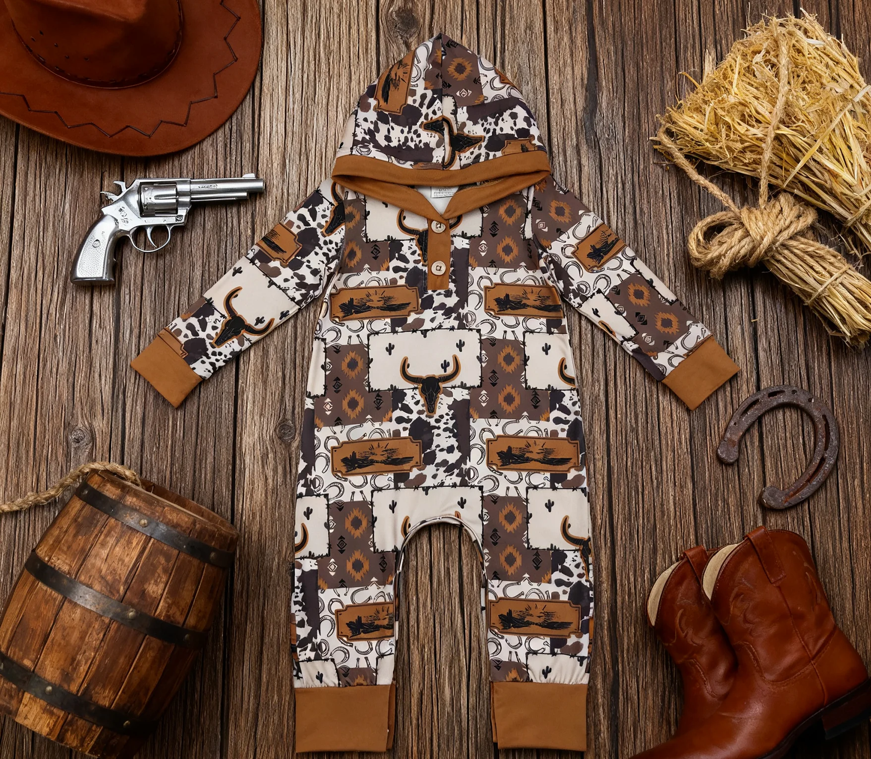 

Z1001-23 LR2592 Baby Bubbles Infant Jumpsuit Kids One-piece Newborn Romper Toddler Boys Clothes