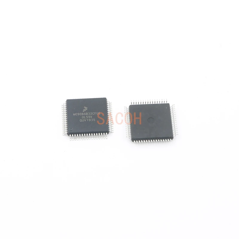 1PCS/lot New OriginaI MC908AB32CFUE MC68HC908AB32MFU or MC68HC908AB32CFU MC68HC908AB32 QFP-64 HCMOS Microcontroller