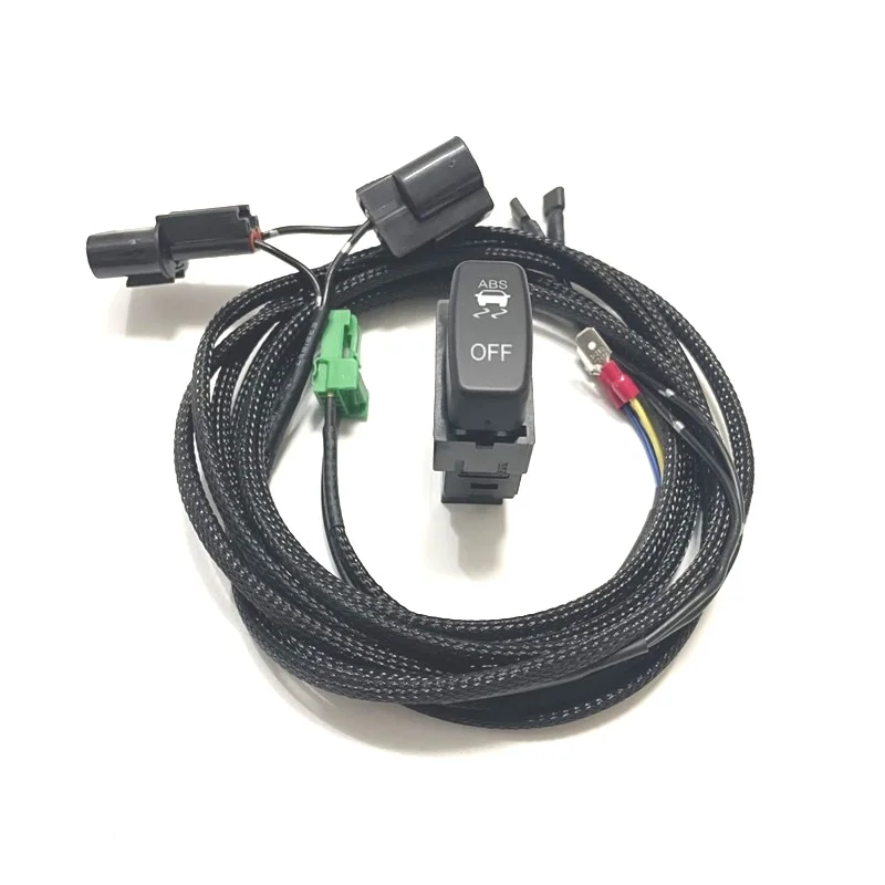 

Harness Switch And Button Accessories For Mitsubishi Pajero V73 V97 V93 V87 ABS Switch Anti-Slip Switch 1 Set ABS Button