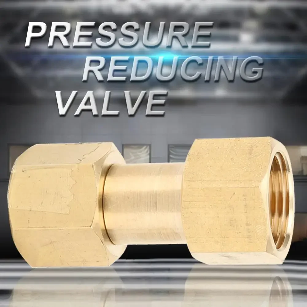 CGA-320 to CGA-580 Cylinder Adapter Carbon Dioxide Tank to Argon Regulator