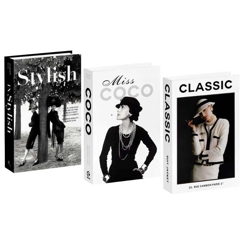 3 stks/set Nep Boek Luxe Fotografie Props Boeken Decor Eenvoudige Moderne Faux Boeken Salontafel Props Boek Ornamenten