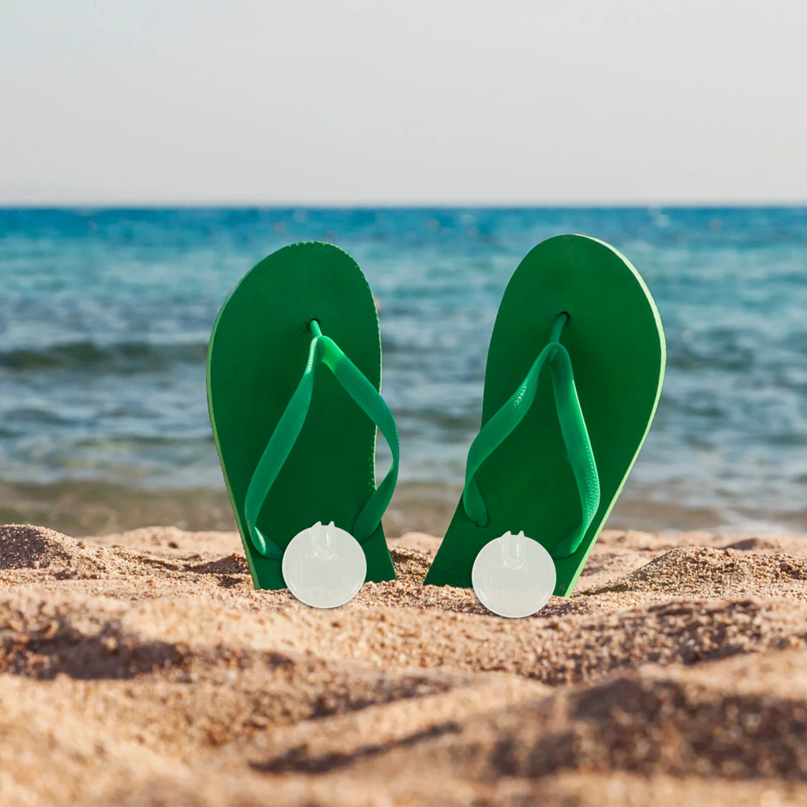 

4Pairs Thong Sandal Toe Pads Silicone Forefoot Cushions Nonslip Inserts Thong Sandal Toe Protector