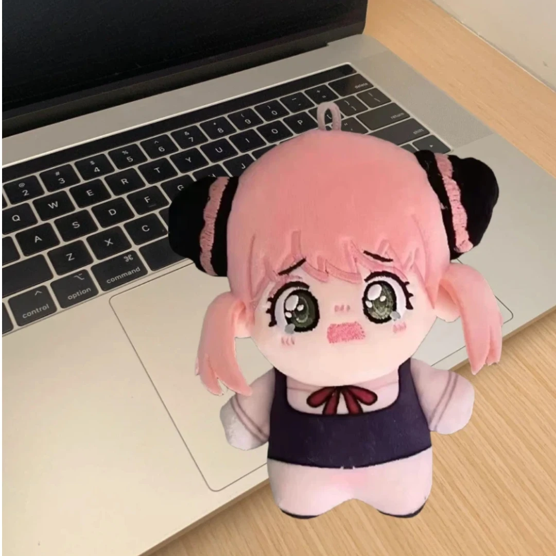 

Мягкая игрушка Аня Альстрейм 10 см, плюшевая кукла для детей, косплей, аниме, хлопковая кукла, милый плюшевый брелок для рюкзака или ключей, идеальный подарок