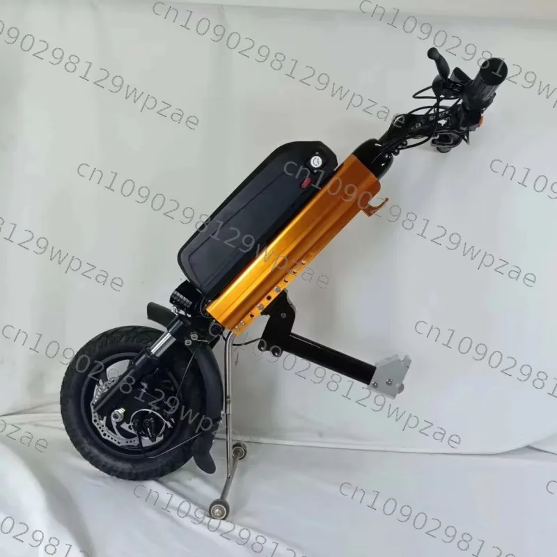 Lightweight Disabled Power Standing Electric Wheelchair 12 '' 350W High Speed Motor Wheelchair Kit Electric off Road Mobility