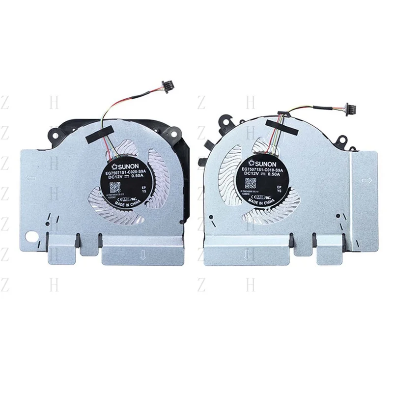 

H CPU +GPU Cooling Fan for Xiaomi 15.6 171501 171502 XMG1902 GTX1050 1060 RTX2060