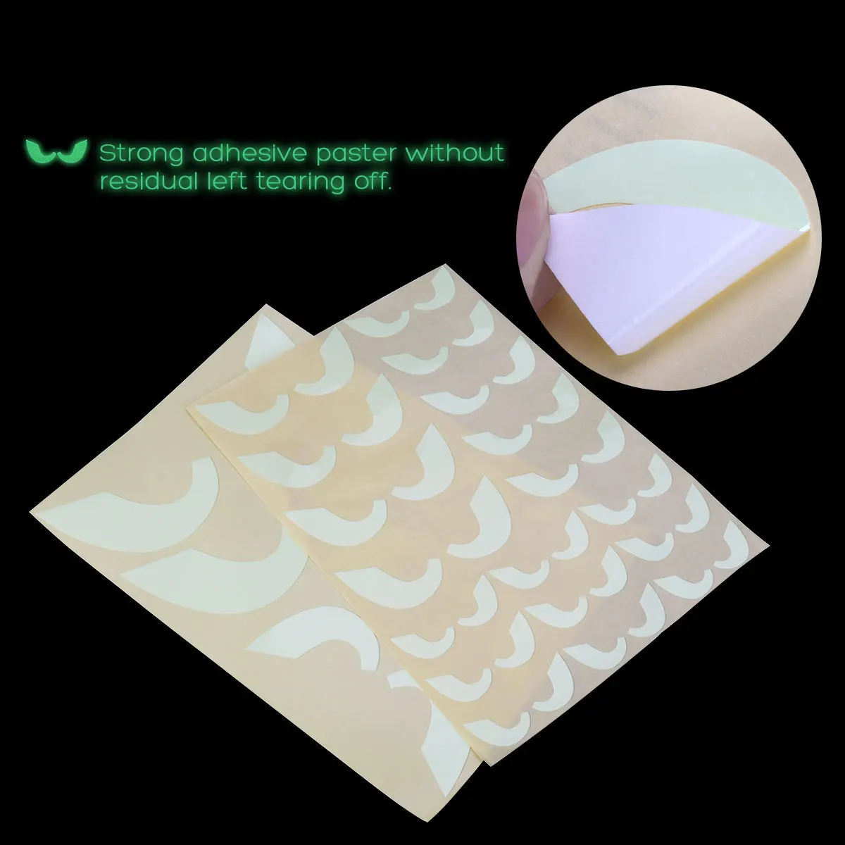 

Creative Luminous Devil Eyes Wall Stickers Halloween Decoration Glow in Dark Fluorescent Wall Decal for Halloween Party Home