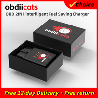 obdiicats OBD 2IN1 Fuel Saving With Fast Charger Chip Tuning Box For Benzine &Diesel Cars Increase Power Upgraded From HK-V3