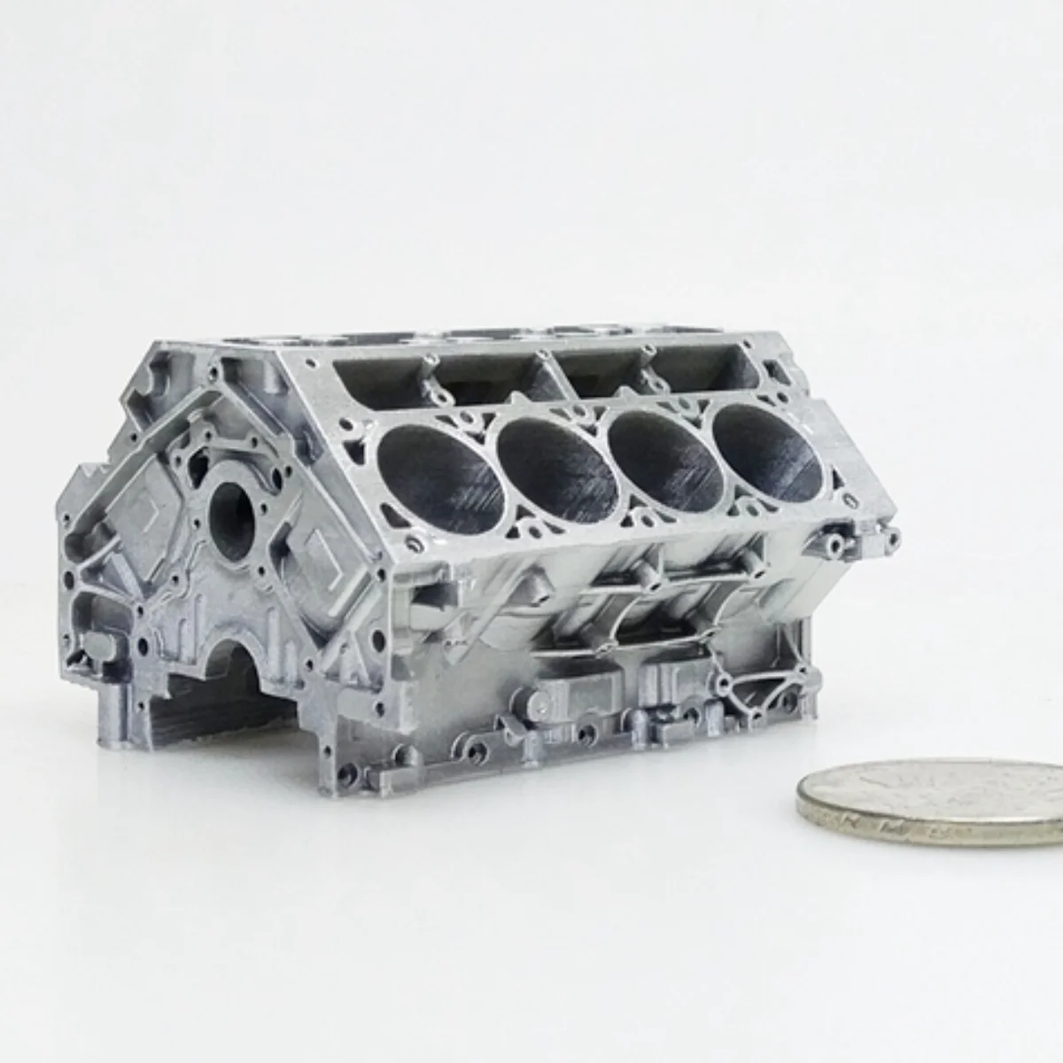 1/10 1/18 engine block, engine model, resin model, V8, similar to plastic, cannot be assembled statically