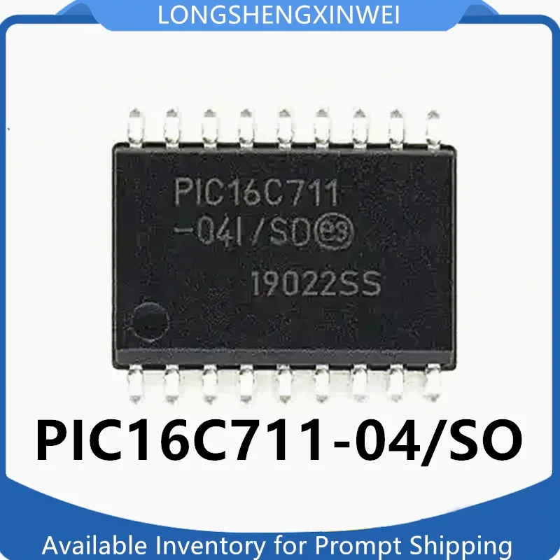 1PCS PIC16C711-04/SO PIC16C711 Original Packaged SOP-18 Eight Bit Microcontroller Stock