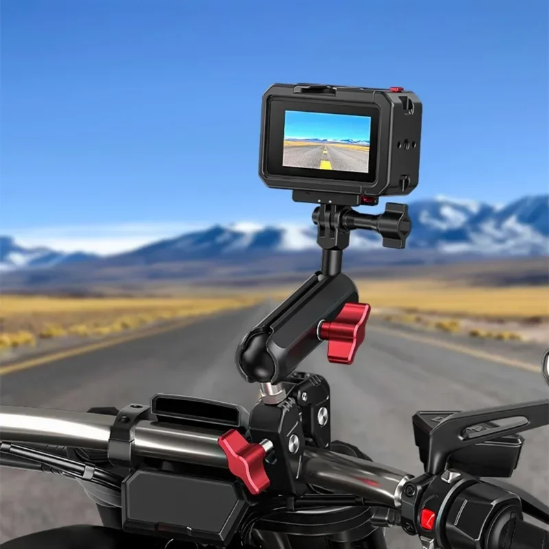 

All-inclusive Aluminum Alloy Cage For DJI Osmo Action 5 Pro/4/3 Expansion Adapter Protective Housing Frame with Lens Cover