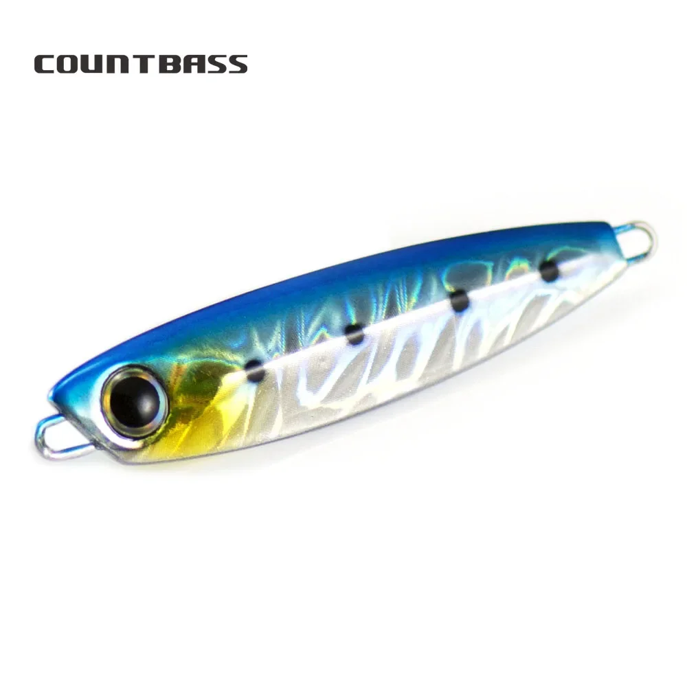 

1pc 28g 1oz Casting Jigs Fishing Lure, Micro Slow Jigs Metal Jigging Lures Bass Game Snapper Jig