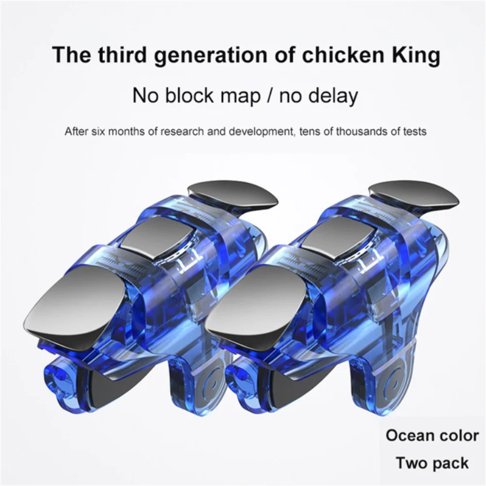 Game Auxiliary Buttons Controller Mobile Phone Gaming Joysticks Gamepad Compatible For Eating-chicken