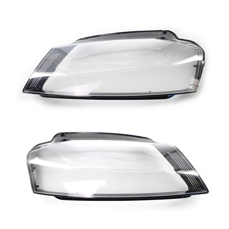 

Car Headlight Headlamp Len Frame for Shell Clear Lampshade Cover for A3 8P S3 RS3 Facelift 2008-2012 8P0941003 8P0941004