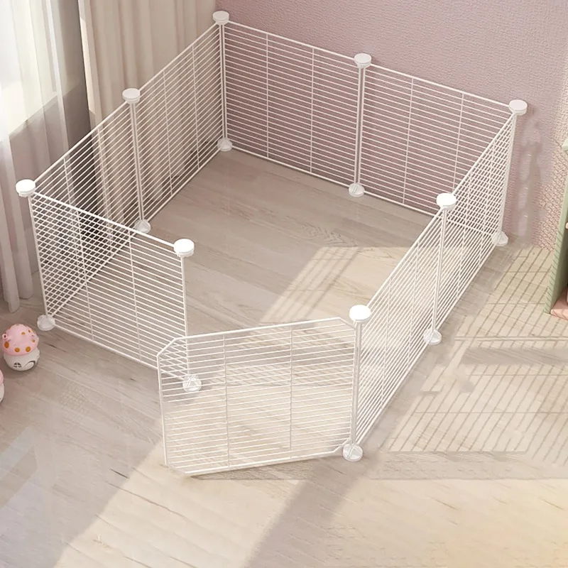 

Cat and Dog Pet Fence Indoor Fence Free Combination Cat Cage Dog Cage Training Isolation Toilet Area Small and Medium-Sized Dogs