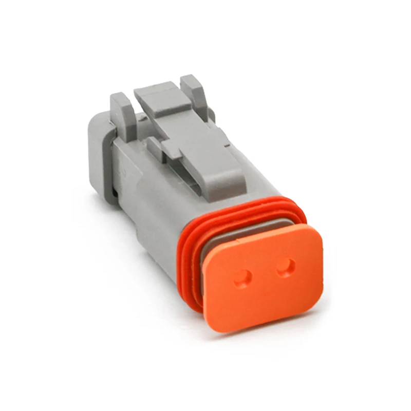 DT06-2S-E003 DEUTSCH Auto-Stecker, wasserdicht, männlich, weiblich, flache Heckabdeckung, weiblicher Kopf mit Anschluss 1062-16-0122