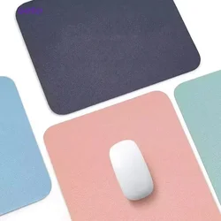 QIANKONG 2024 New Mouse Pad Waterproof Cute Desk Pad Solid Color Kawaii Stationery Desktop Computer Accessories Office Supplies