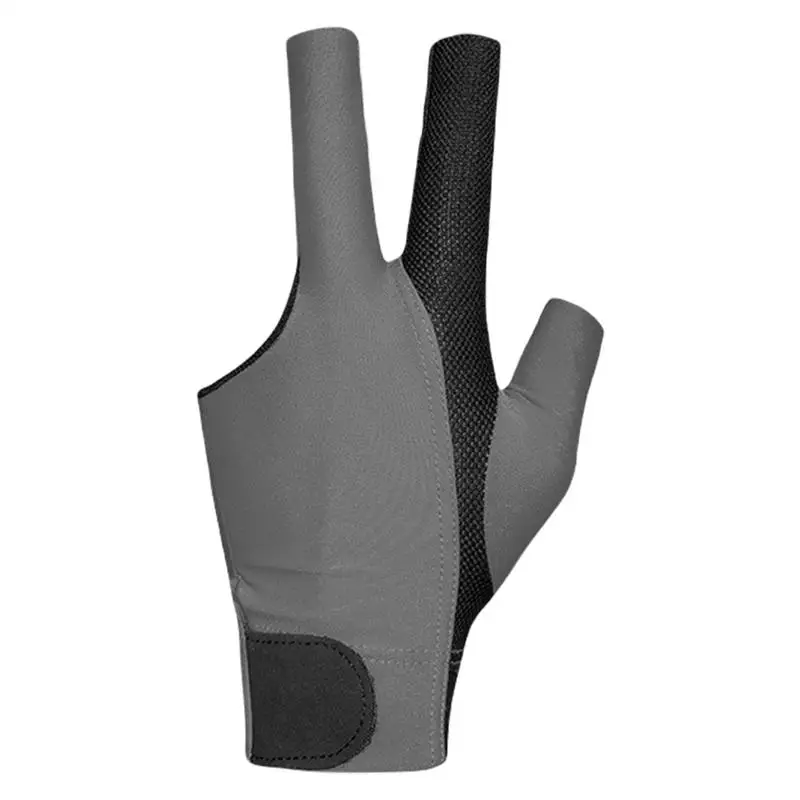 Billiards Gloves For Men Sweat-Wicking Sport Mitten Billiards Accessories Protective Gear Soft Left Right Hand Mitt For