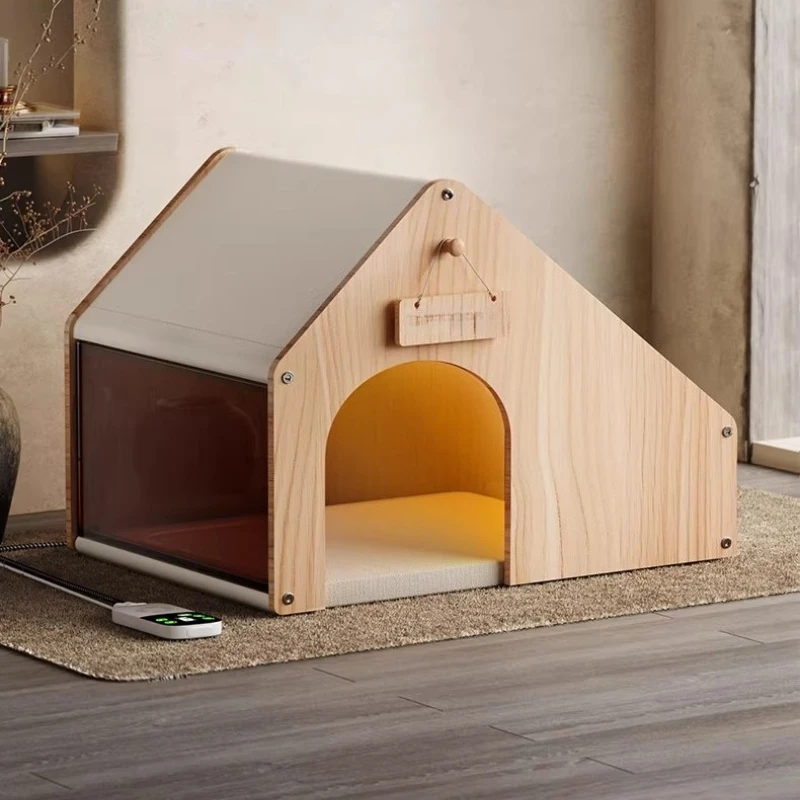 

Heating Cat Nest, Keeping Warm in Winter, Constant Temperature Pet Electric Blanket, Closed Sense of Security