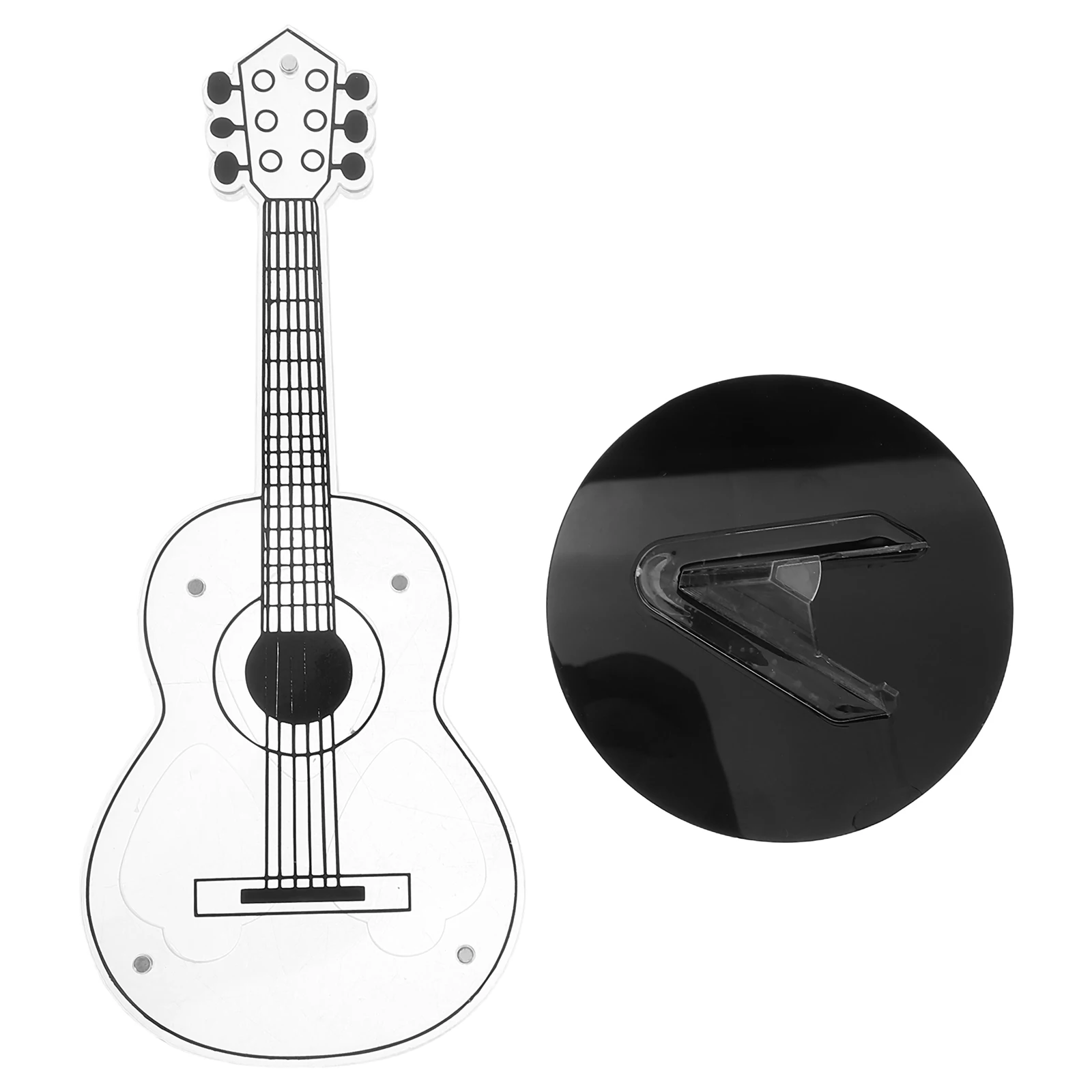 

Guitar Pick Display Box Picks Case Holder Organizer Acrylic Rack Scratch Resistant Storage Mini Container Musical Instrument
