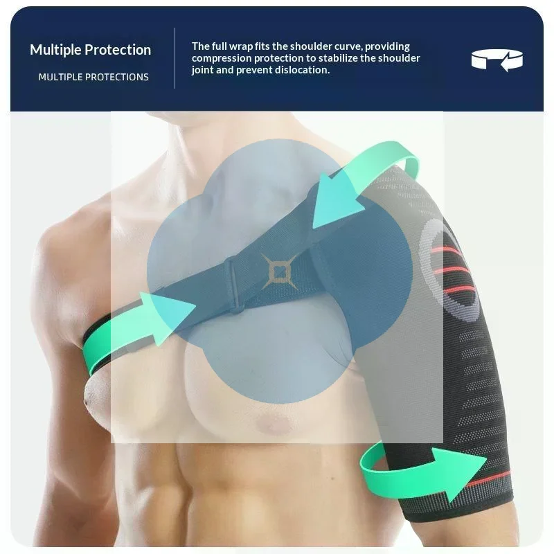 1Pc Adjustable Shoulder Brace For Rotator Cuff Shoulder Support For Dislocated AC Joint Soreness Bursitis Tendinitis