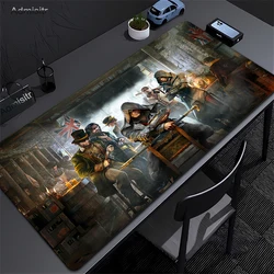 Large Gaming Mousepad Assassins Creed Non Slip PC Accessory Gamer Mouse Pad Size For E-sports Keyboards Mat Boyfriend Gift