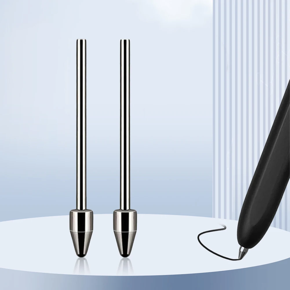 Titanium Alloy Plastic Fine Point Pencil Nibs with Clip Accurate Control Pencil Tips for Samsung Tab S22/S23/S24 Ultra S Pen