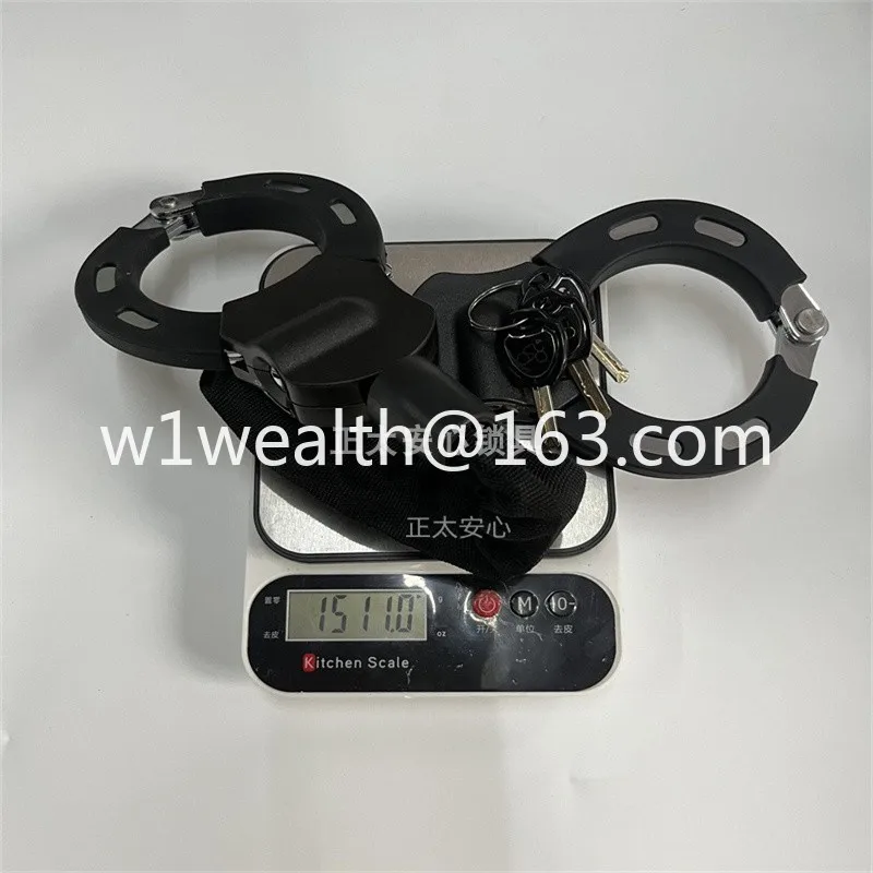 Double head inner diameter 7.4cm medium handcuff motorcycle lock electric anti-theft chain lock bold anti-shear