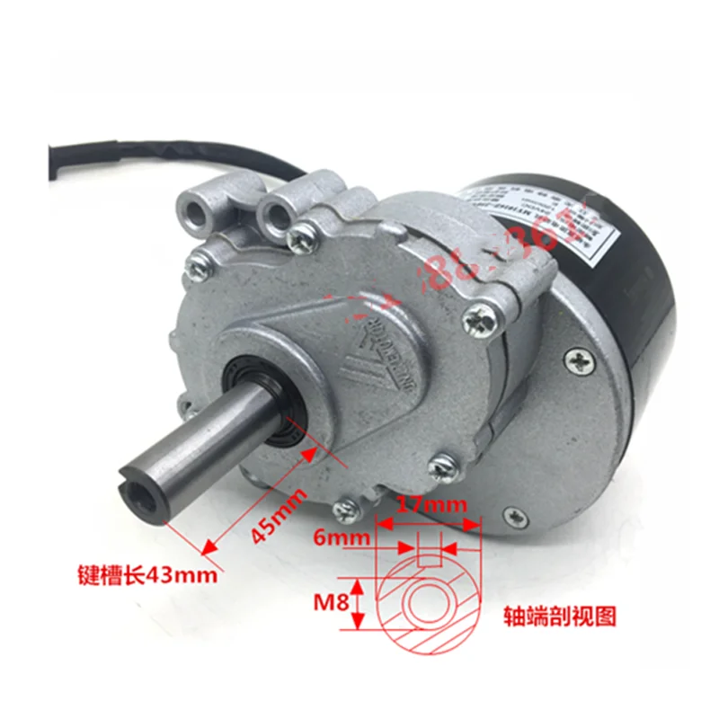250W 24V 75 Vòng/phút 120 Vòng/phút 160 Vòng/phút Bánh Xe Ghế Sử Dụng DC Bánh Răng Chải Động Cơ tốc Độ Thấp Bàn Chải Động Cơ Điện Từ Phanh
