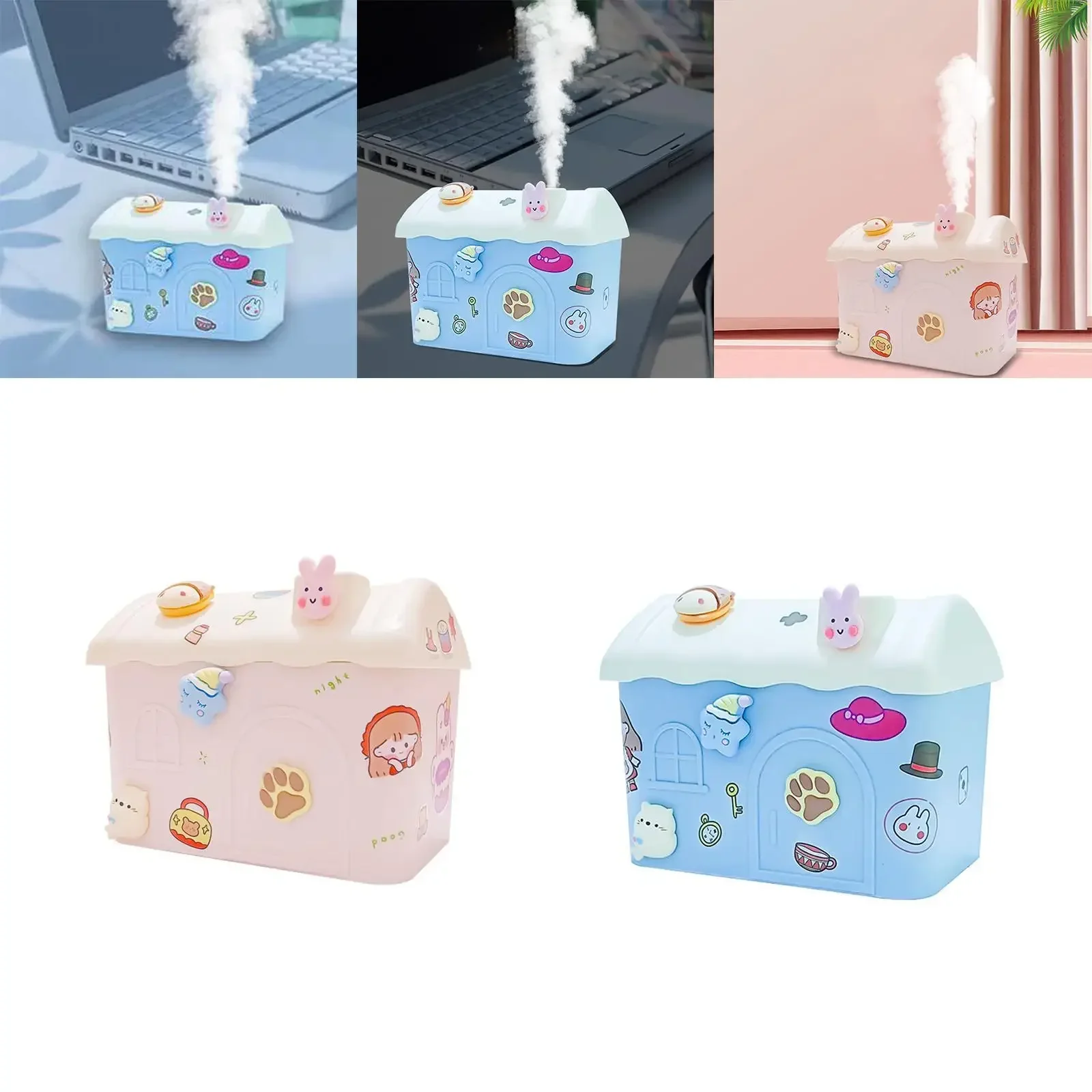 

Cool Mist Humidifier Portable USB Charging Silent Essential diffuser