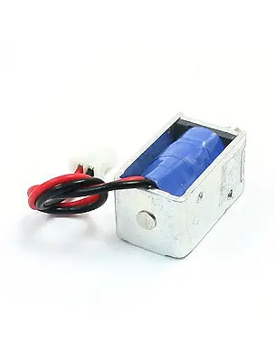 DC 12V 0.85A 2-Pin Balance Plug Connecting Solenoid 1mm 100g 3mm 30g XWJ