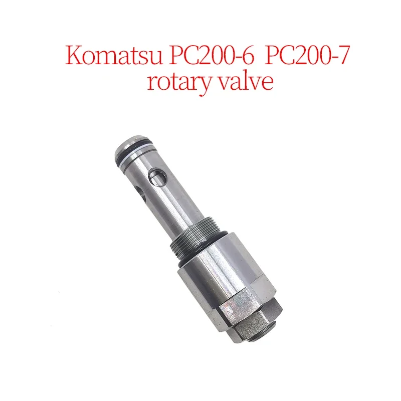 Construction Machinery Parts Excavator Accessories Suitable for Komatsu PC200-6 PC200-7 Rotary Valve (Length 132mm, Thread 30mm)