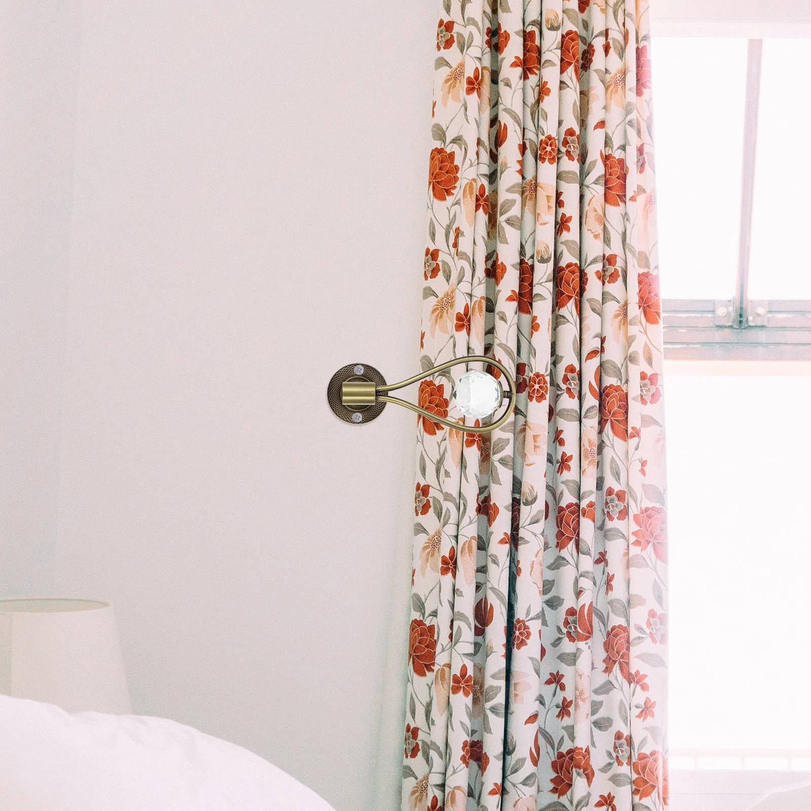 1 زوج رباط للستائر السنانير مادة ممتازة جميلة جو رومانسي رباط للستائر السنانير أصحاب الستائر #6