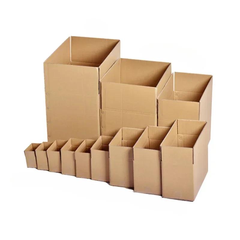 20pcs three-layer Packing  Moving Packing Carton Express Box Postal Carton Small Rectangular Box Express Box