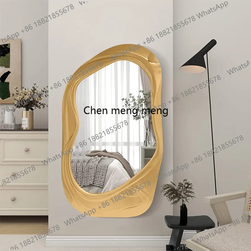 

French full-length mirror full-length mirror special-shaped American full-length mirror