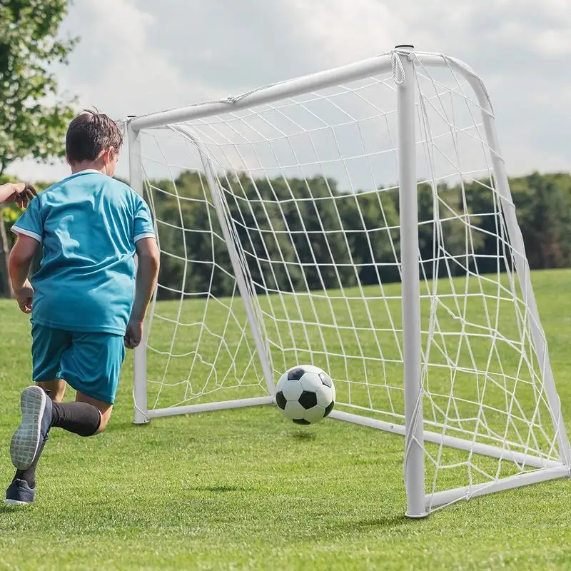 Ferramenta de treinamento de precisão de tiro de objetivo de futebol multi-alvo rede de treinamento de futebol de aço