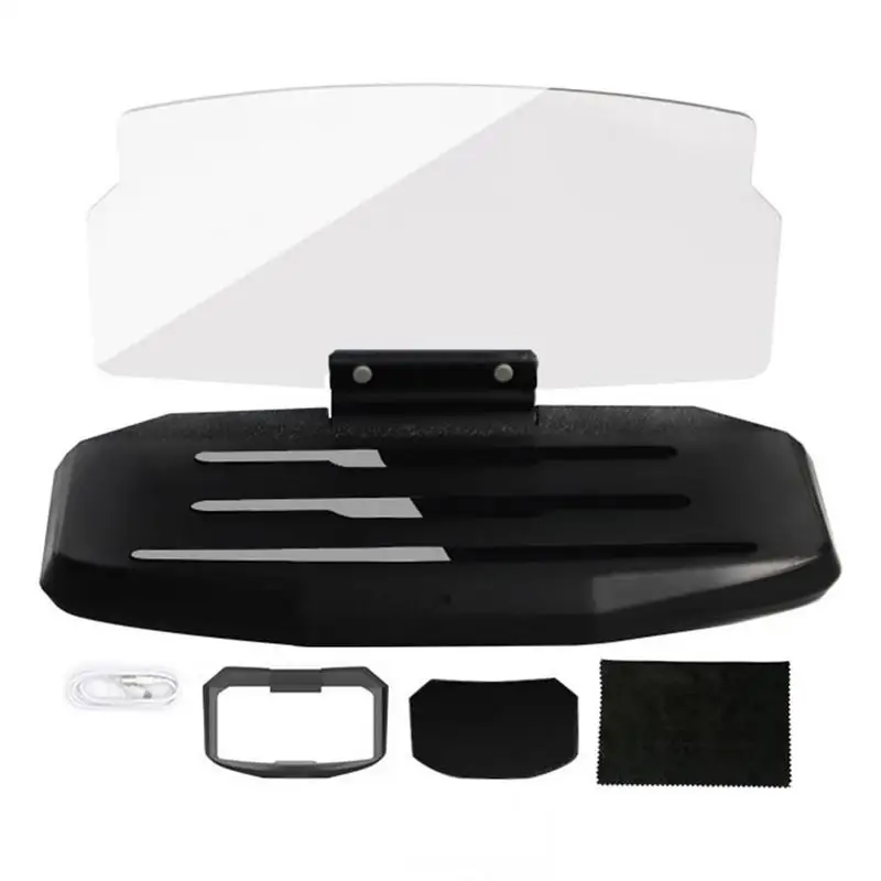 

Heads Up Display For Cars Heads Up Display HUD For Car Adjustable Charging Stand With Wireless Charging Portable HUD Display For