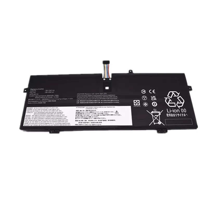 Newest L21C4PH0 15.52V 75Wh 4835mAh Battery for Lenovo Yoga 9 14IAP7 82LU 14IRP8 9i 14 2022 G8 2023 High Quality Laptop Battery