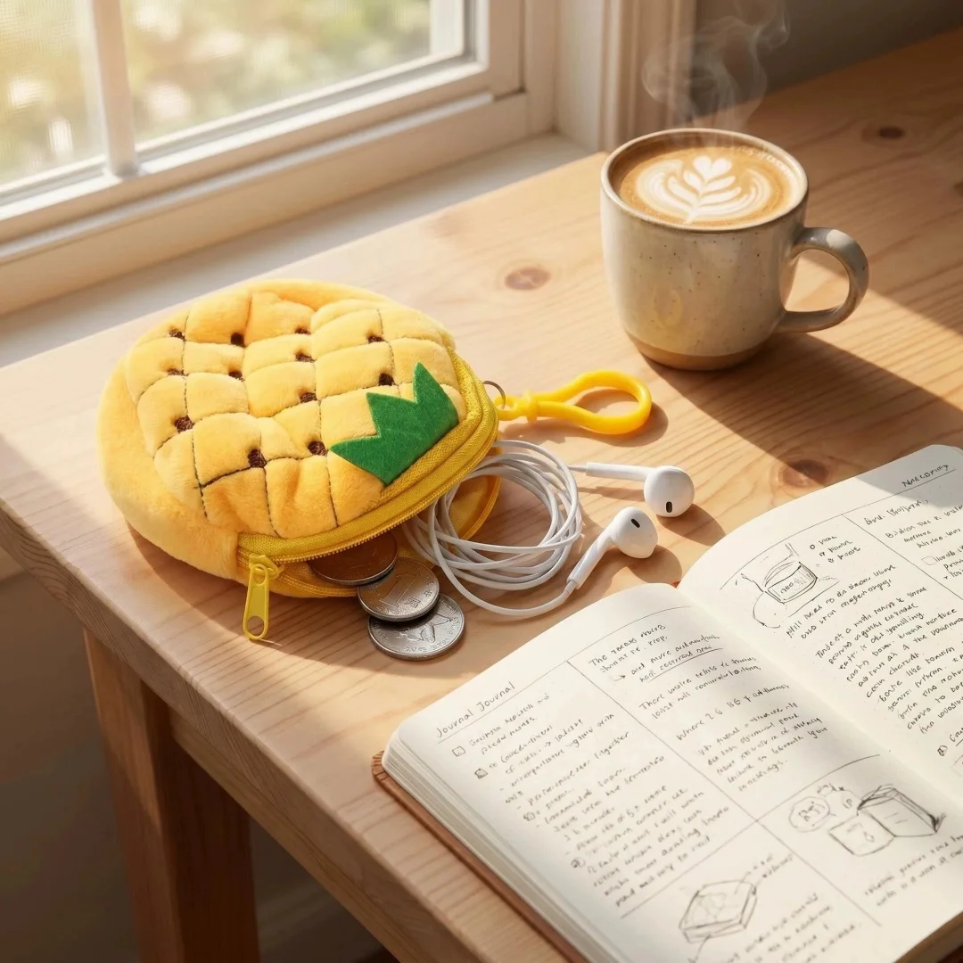 Cute Coin Bag Key Bag Women Cartoon Plush Coin Purse Zipper Pouch Earphone Bag Wallet Bag Key Holder Bags Wallet Wholesale