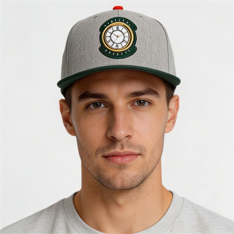 Neue Trendige Bestickte Baseball-Kappe für Männer und Frauen Baumwolle Flacher Rand Sonnenschutz-Hut Outdoor HipHop Trucker-Kappe Snapback Dad Hat Gorra – Detail 2